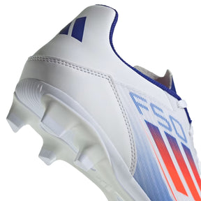 Adidas F50 Club FxG Football Boots: White