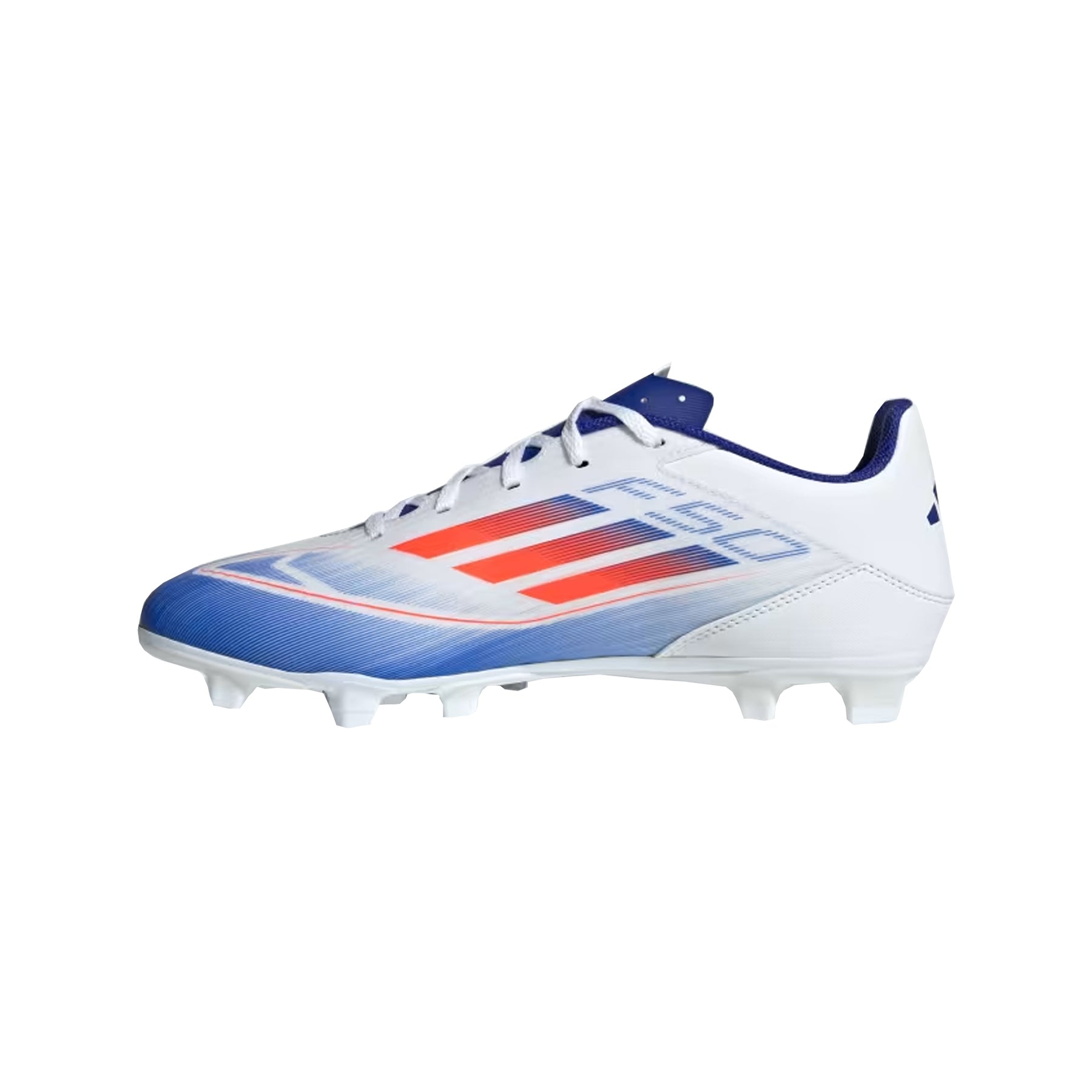 Adidas F50 Club FxG Football Boots: White
