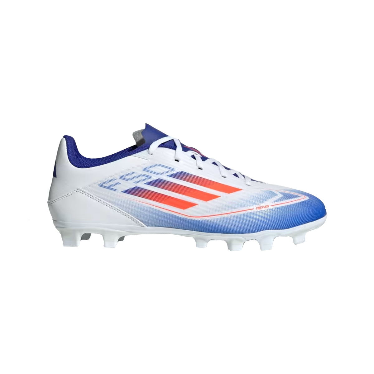 Adidas F50 Club FxG Football Boots: White