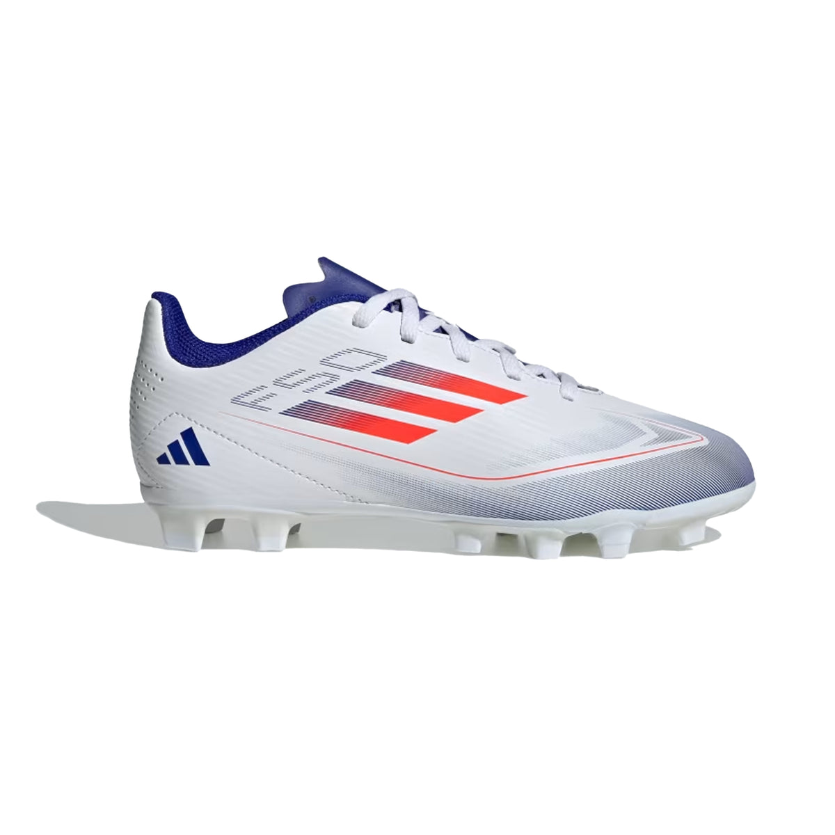 Adidas F50 Club FxG J Football Boots: White