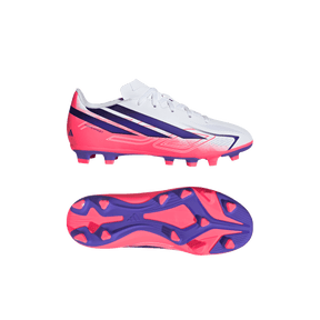 Adidas F50 Club FG/MG Junior Football Boots: ftwr White