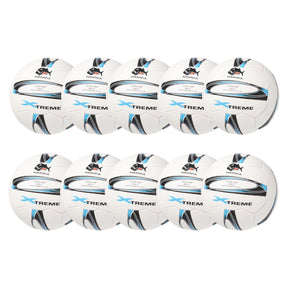 Piranha Xtreme Netball: White Pack of 10