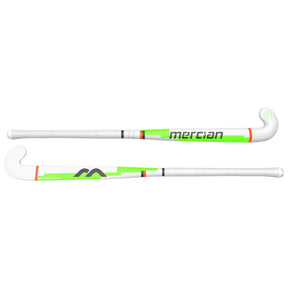 Mercian Genesis FG100 Low Hockey Stick: White/Neon Green