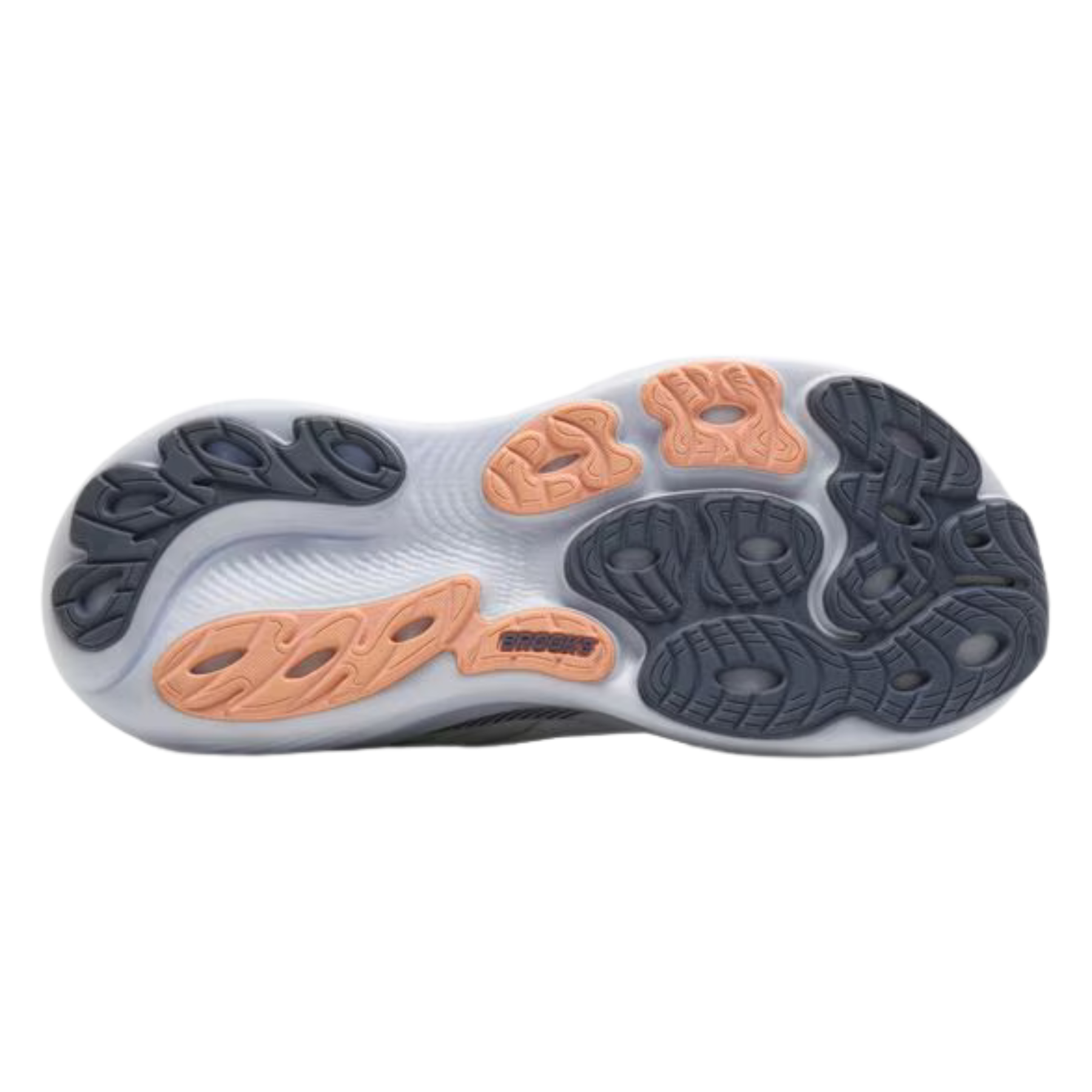 Brooks Adrenaline GTS 25 Women's Running Shoes: Mushroom/Peach/Grape