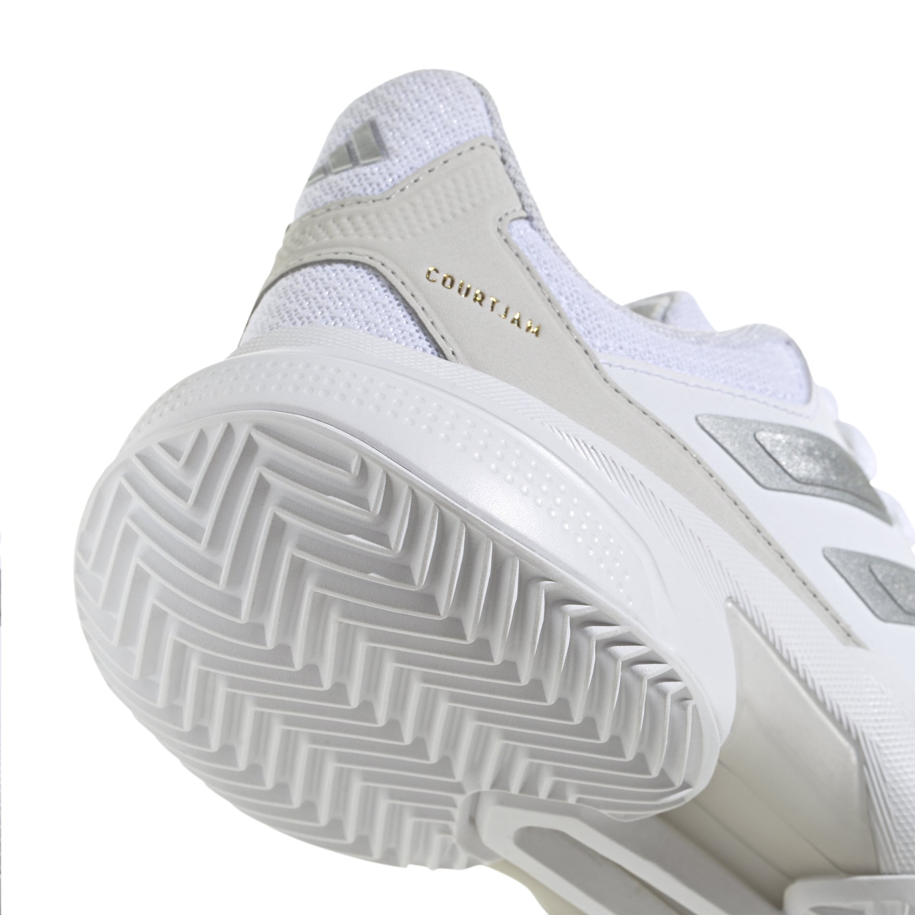 Adidas CourtJam Control 3 Women's Tennis Shoes: White