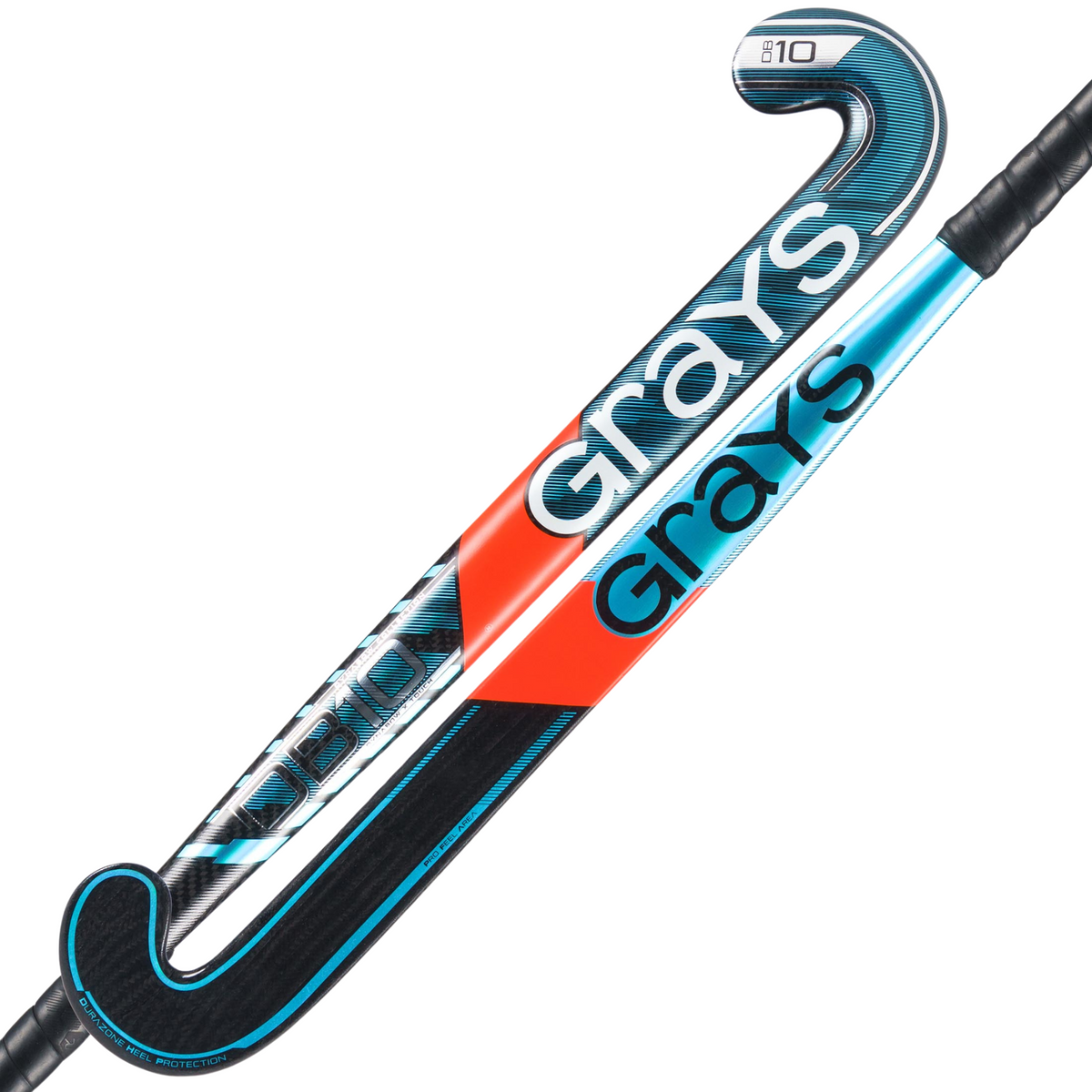 Grays Dynabow 10 Hockey Stick: Black/Blue
