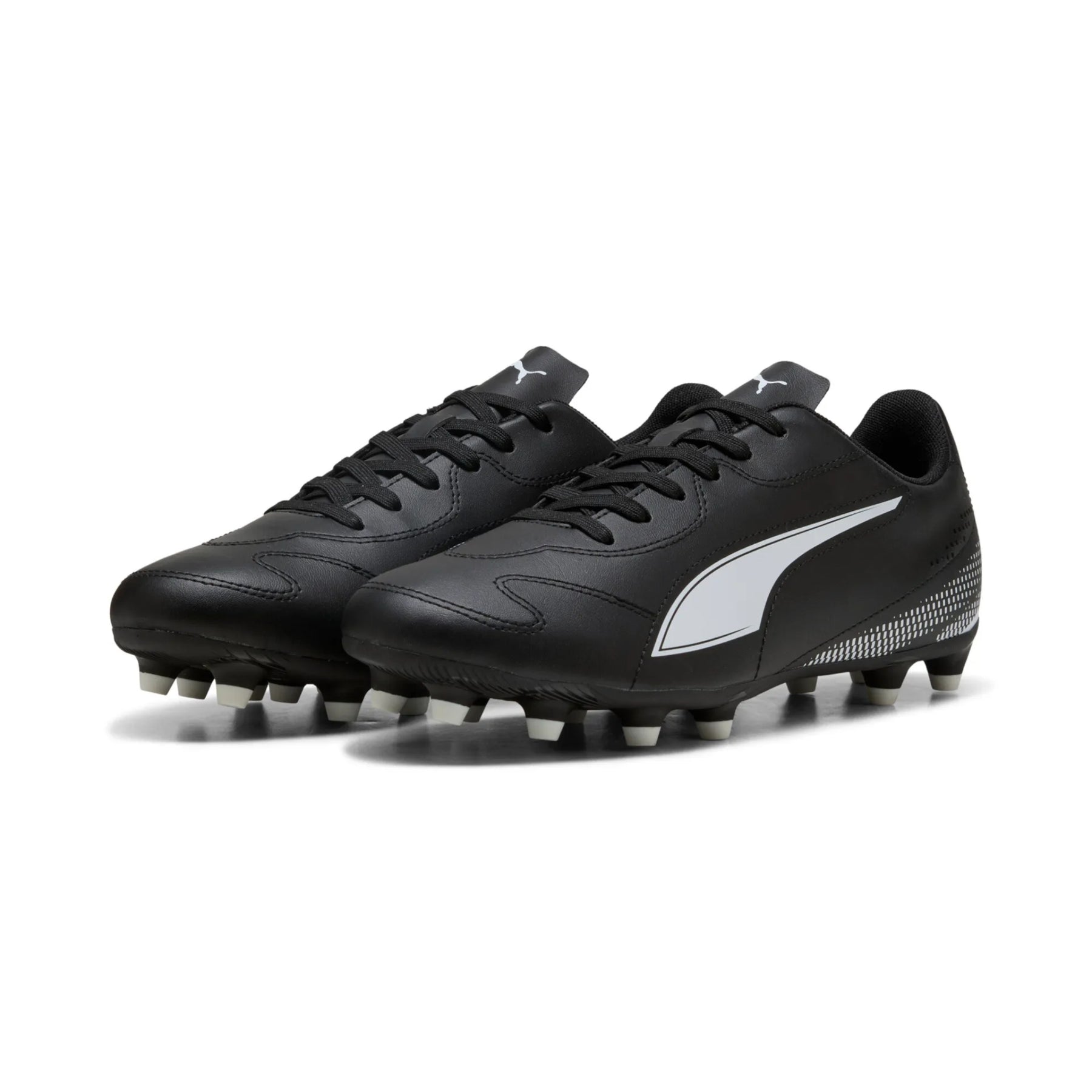 Puma Vitoria II FG/AG Football Boots: Black/White