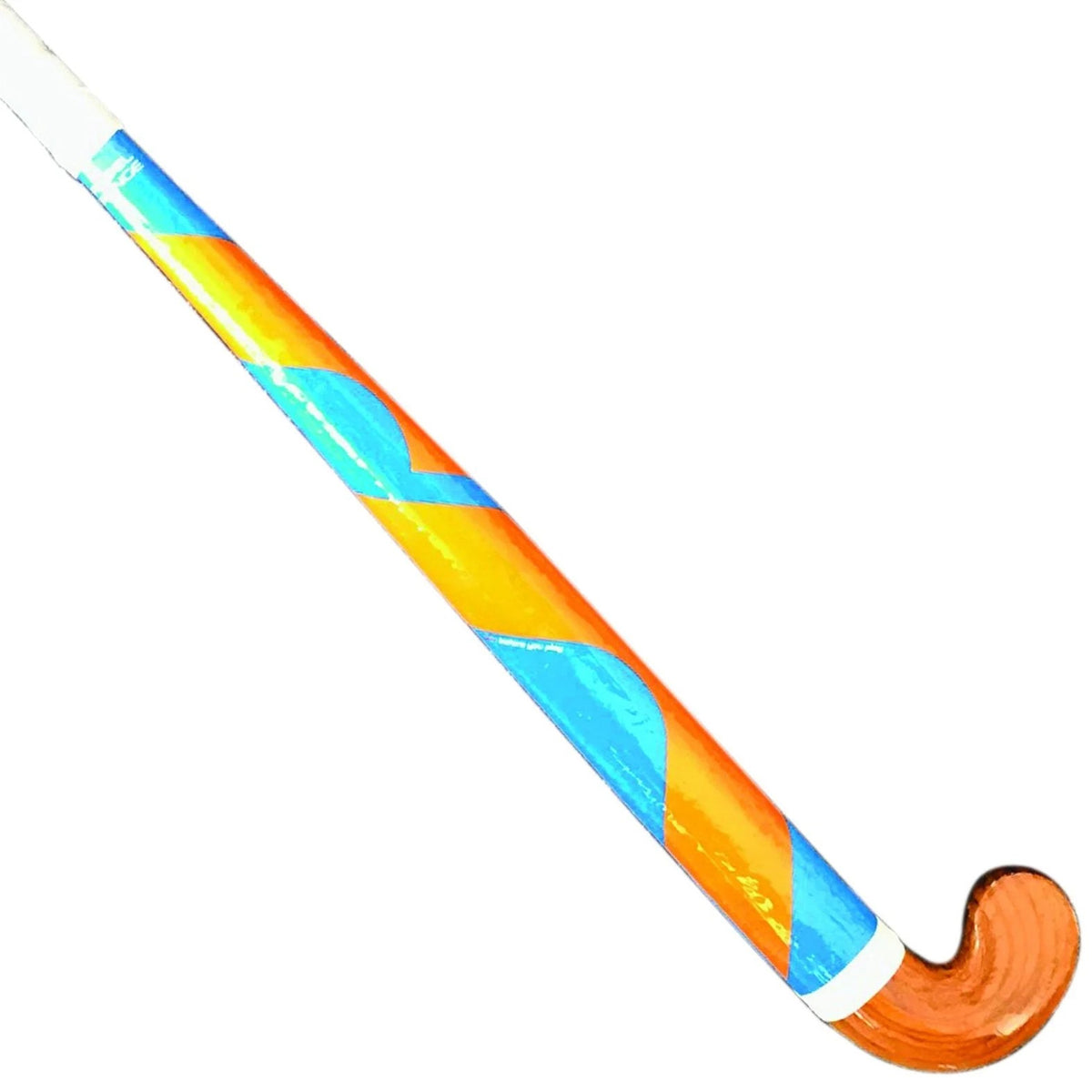 Mercian Scorpion Hockey Stick: Blue/Yellow