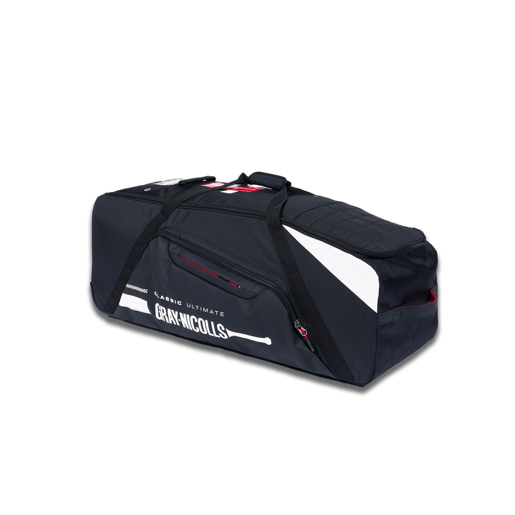Gray Nicolls Classic Ultimate Wheelie Cricket Bag: Black