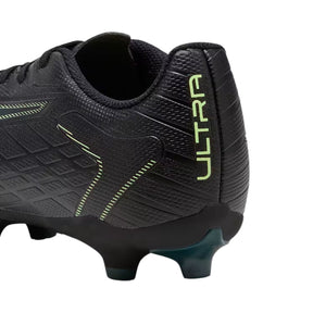 Puma Ultra 6 Play FG/AG Football Boots: Puma Black/Fizzy Light/Green