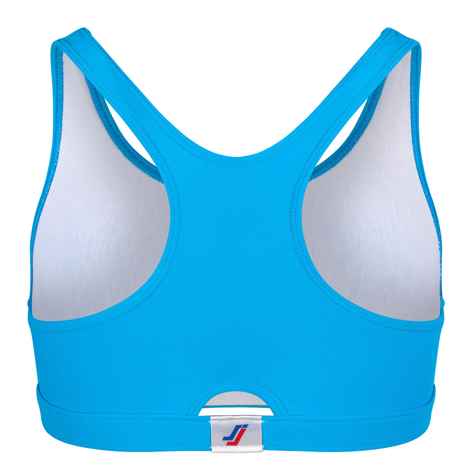 Sportjock Action Sports Bra: Caribbean Blue