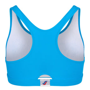 Sportjock Action Sports Bra: Caribbean Blue