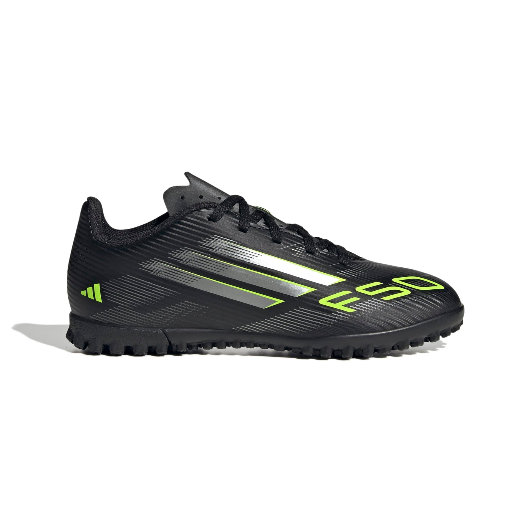 Adidas F50 Club TF Junior Football Boots: Black