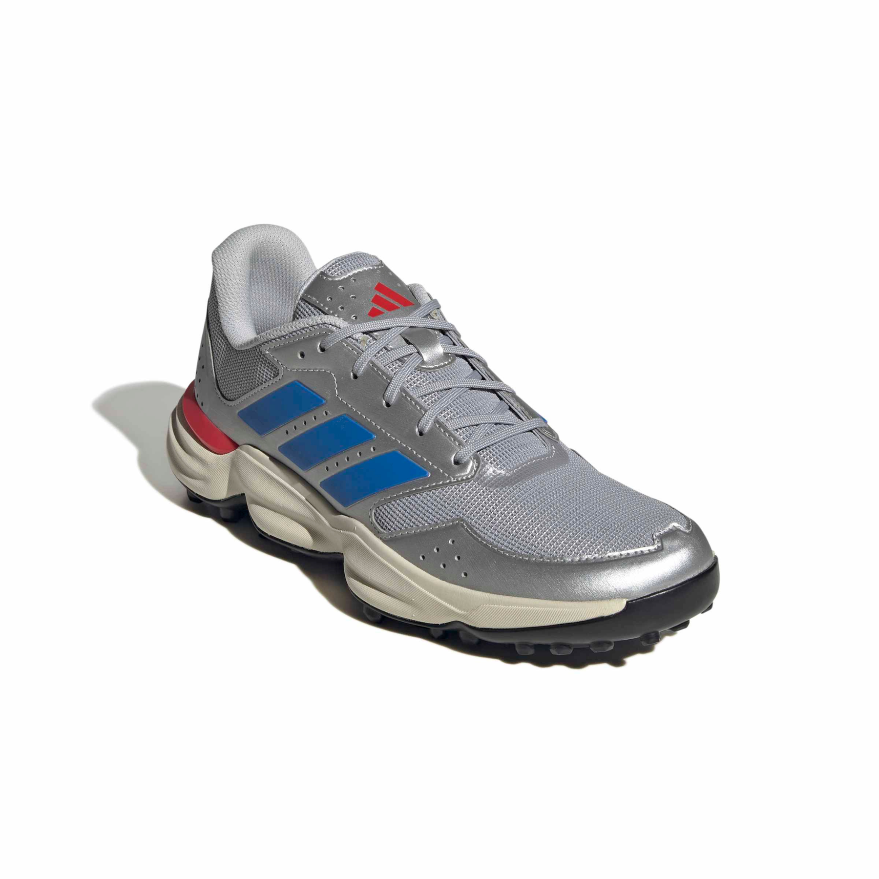 Adidas Adipower League Hockey Shoes: Silver
