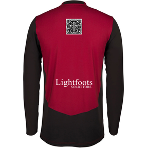 Cookham Dean CC Mens T20 Long Sleeve Shirt: Maroon/Black