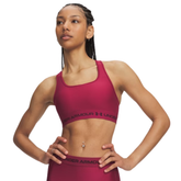 Under Armour Crossback Mid Women's Sports Bra: Claret/Ox Blood