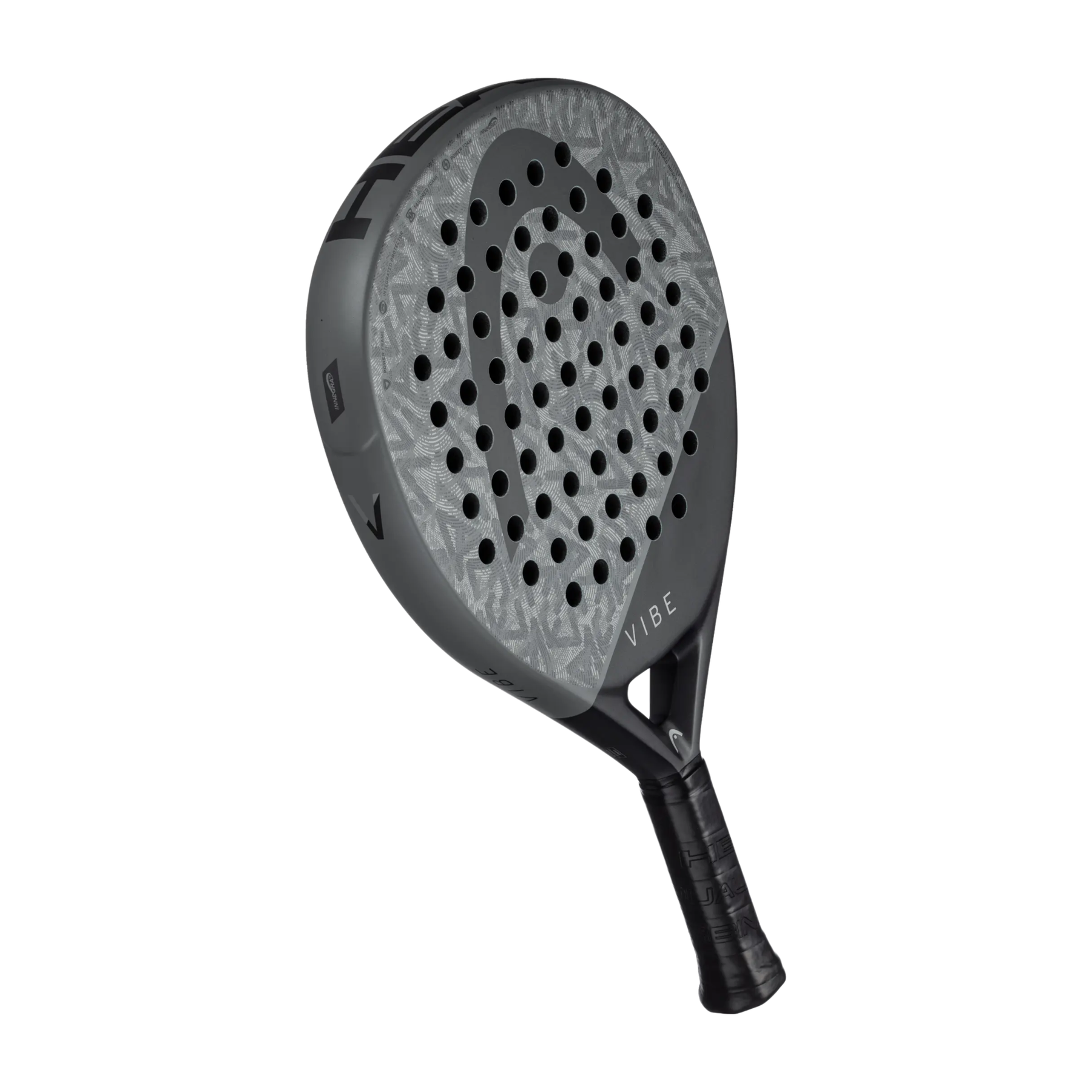 Head Vibe Padel Racket: Grey/Black