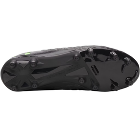Under Armour Magnetico Select 6 Junior Football Shoes: Metallic Black/Hyper Green