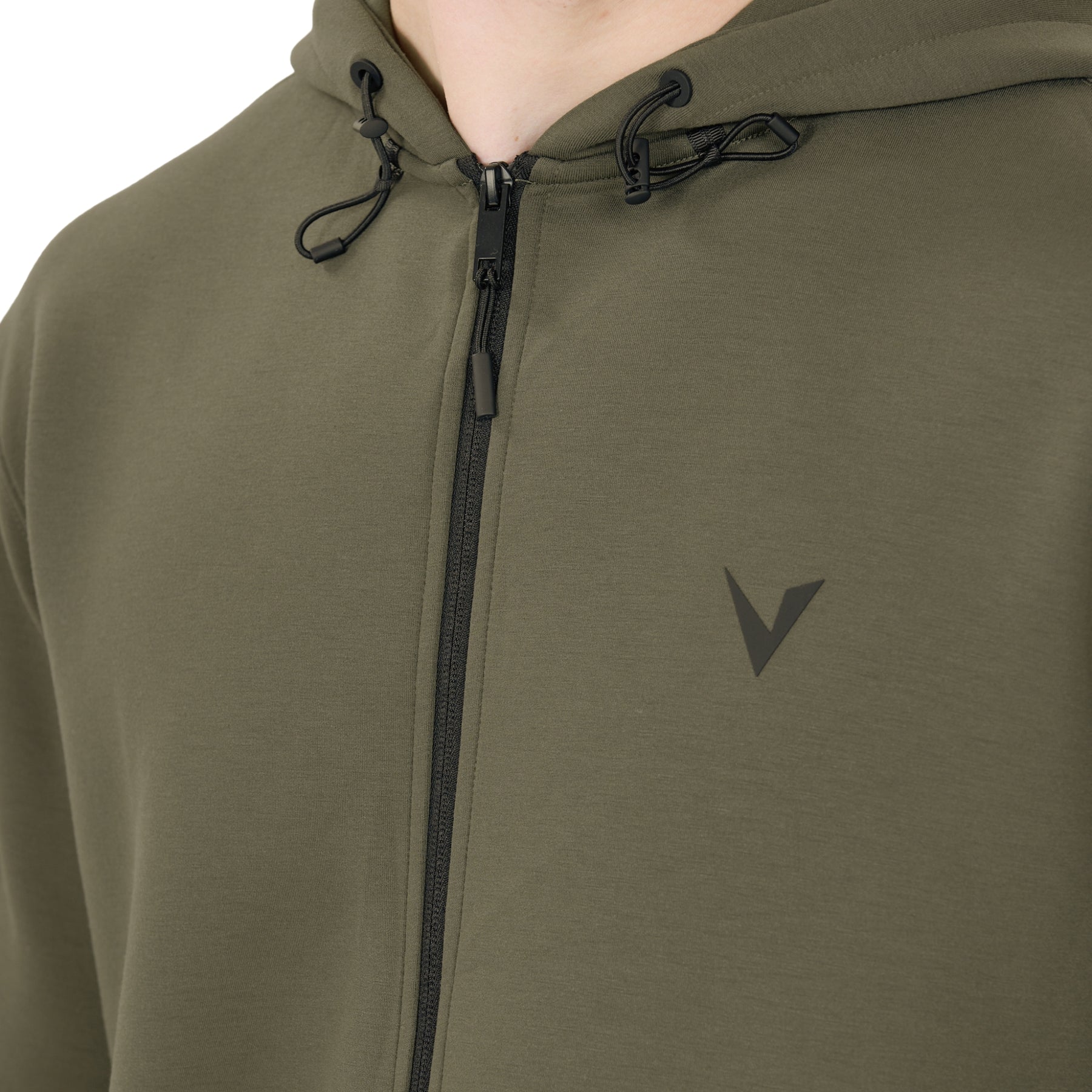 Virtus Taro Technical Full Zip Mens Hoody: Kambaba