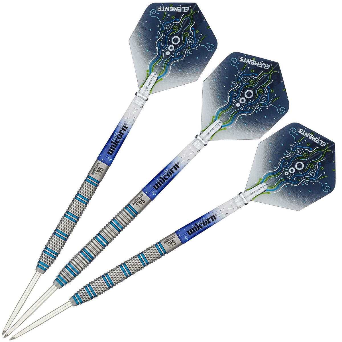 Unicorn Darts T95 Core XL 95% Tungsten: Blue