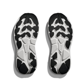Hoka Clifton 10 Junior Running Shoes: Black/White