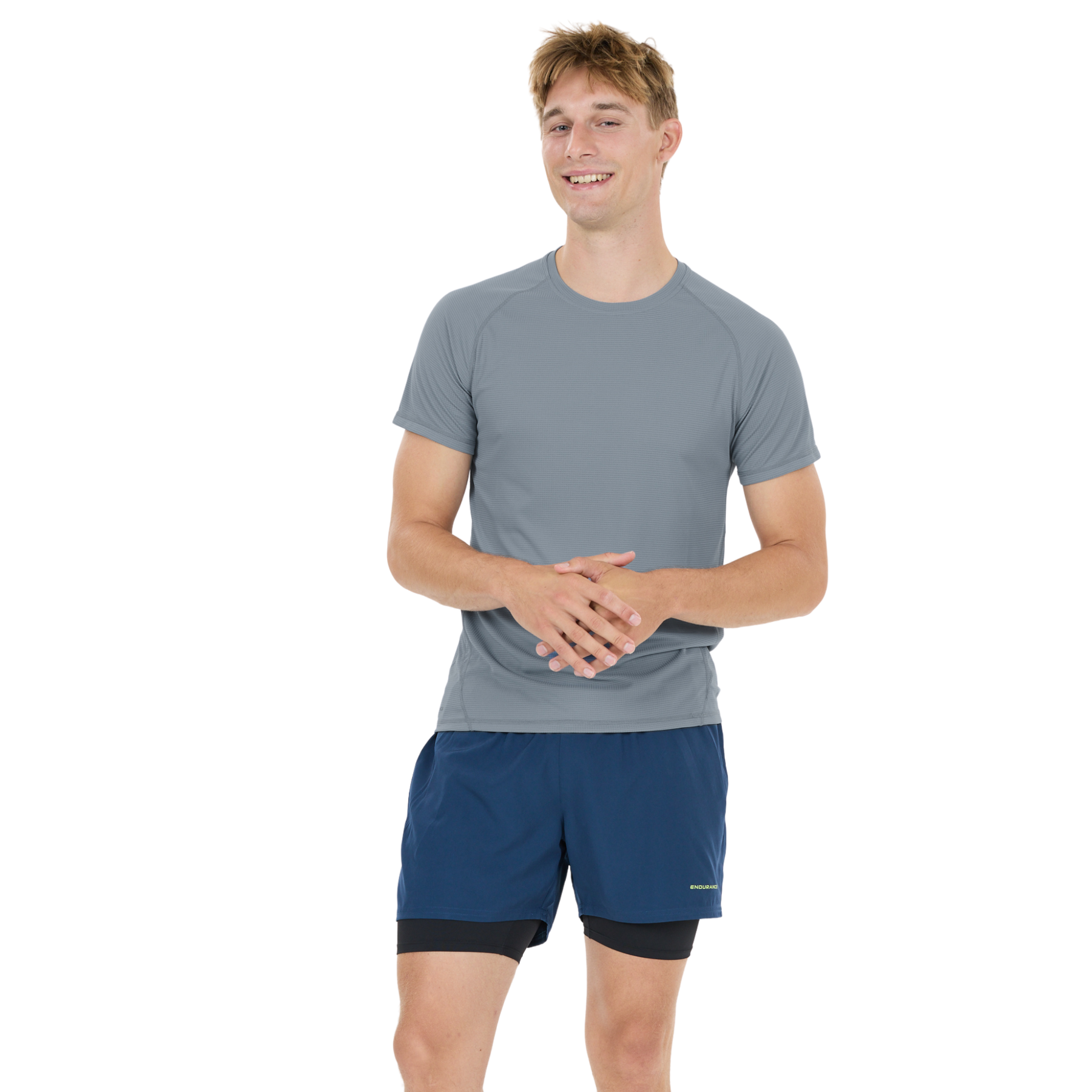 Virtus Geaymay Men's  Short Sleeve Tee: Flint Stone