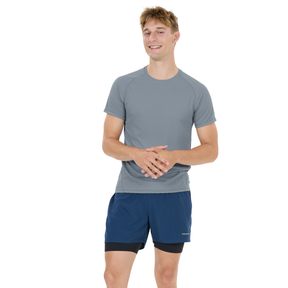 Virtus Geaymay Men's  Short Sleeve Tee: Flint Stone