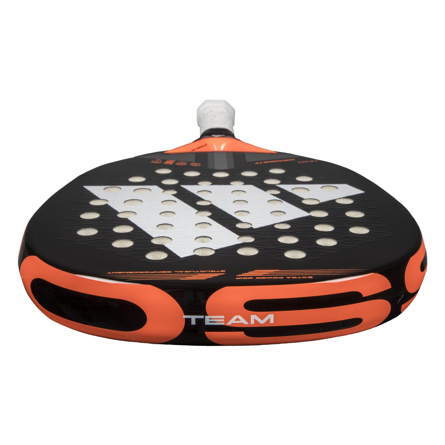 Adidas Cross It Team Padel Racket: Black/Orange