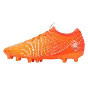 Under Armour Magnetico Select 5 Junior Football Shoes: Blazing Orange/White