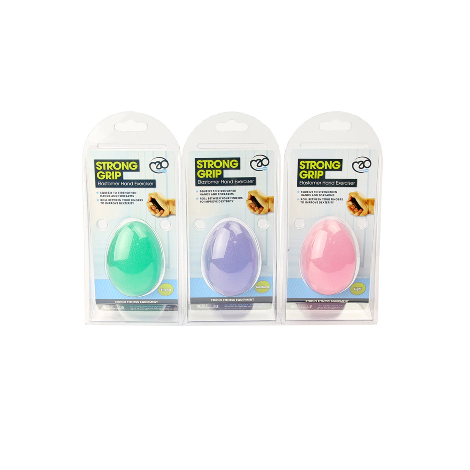 Strong Grip Elastomer Hand Exerciser