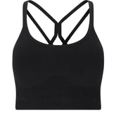 Athlecia Foan Seamless Bra Top: Black