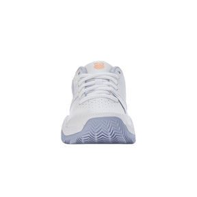 K Swiss Court Express HB Womens Tennis Shoes:White/Heather/Peach Fuzz