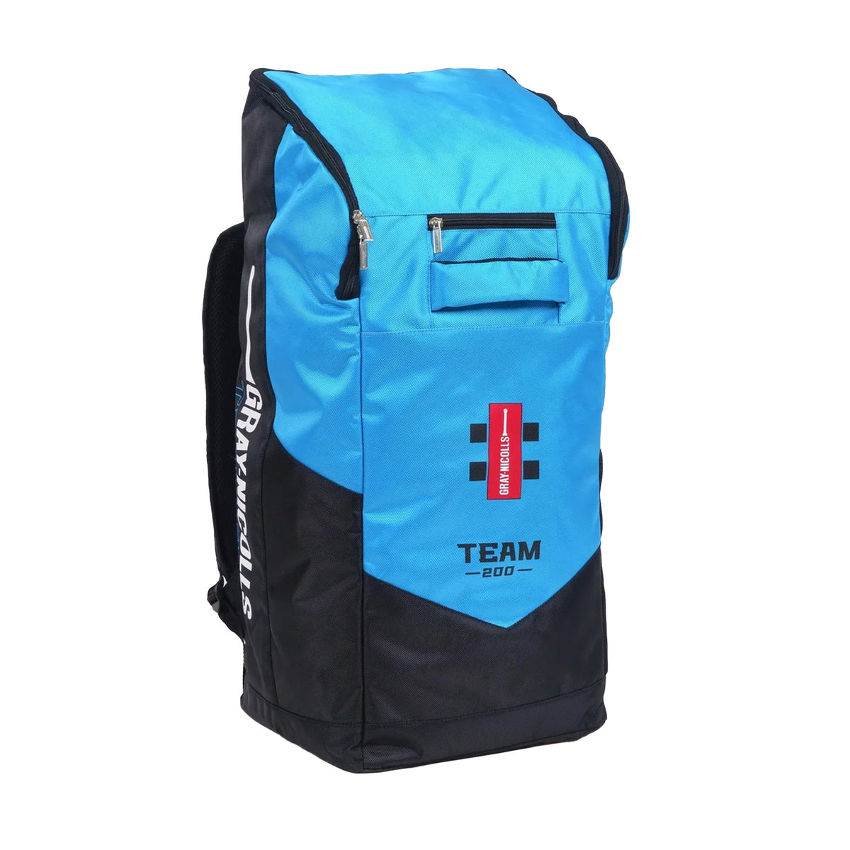 Gray Nicolls Team 200 Duffle Cricket Bag: Black/Cyan