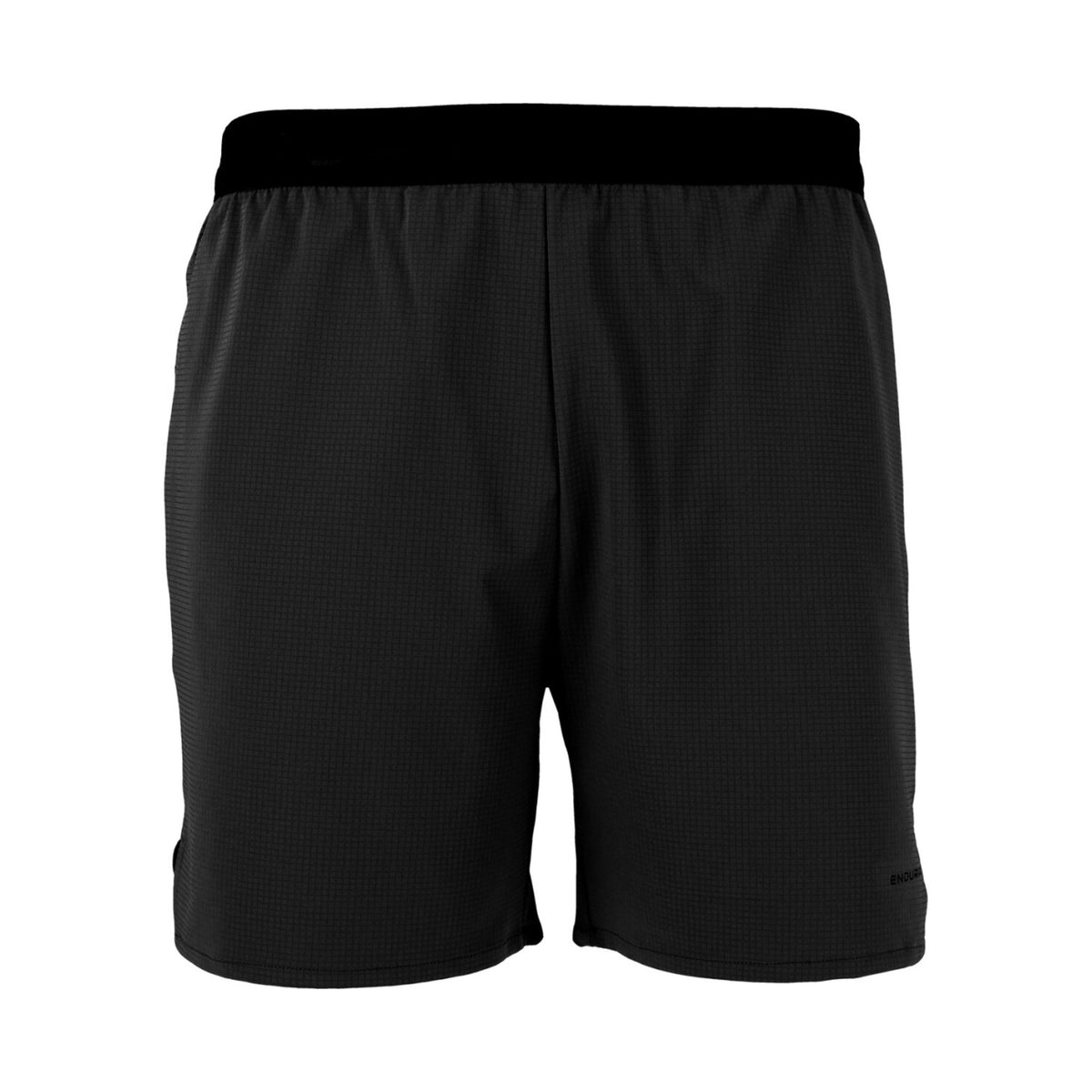 Endurance Mens Air 2 in 1 Light Weight Running Short: Black