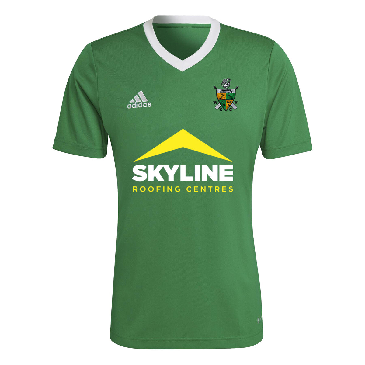 Wooburn Narkovians CC Adidas Training Shirt: Green