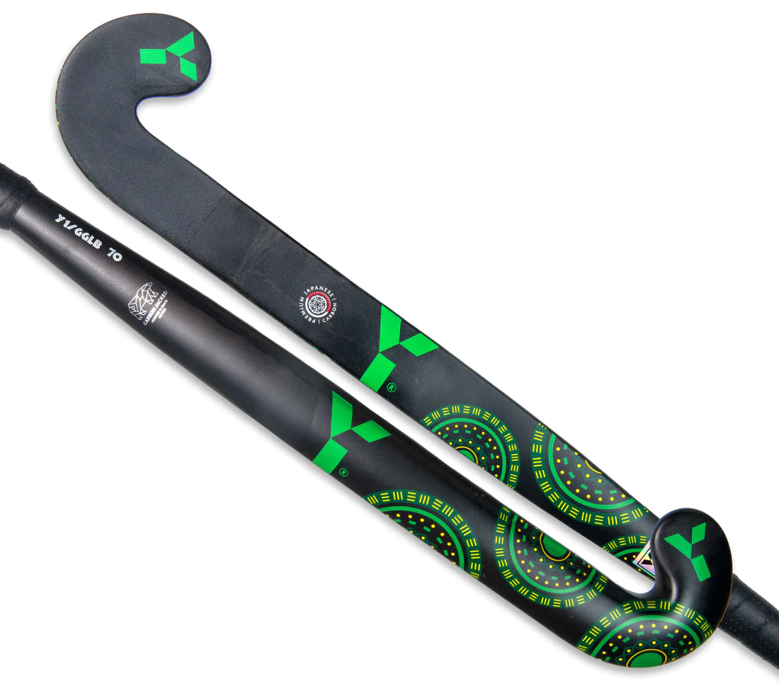 Y1 GLB 90 Hockey Stick 2023: Green - 37.5