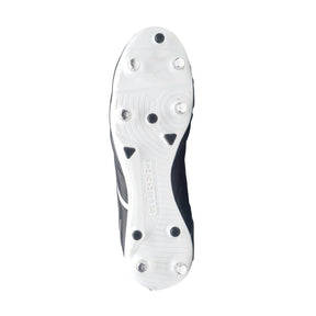 Gilbert Sidestep X20 Power Rugby Boots: Black/White