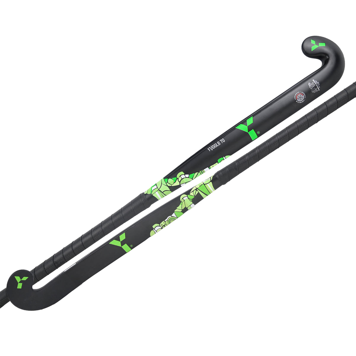 Y1 GLB 70 Hockey Stick 2024: Green