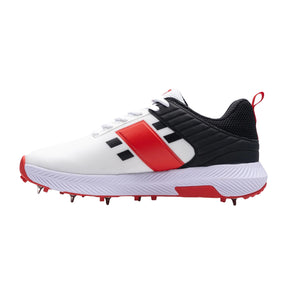 Gray Nicolls Players 3.0 Spike Adult Cricket Shoes 2025 : White/Red