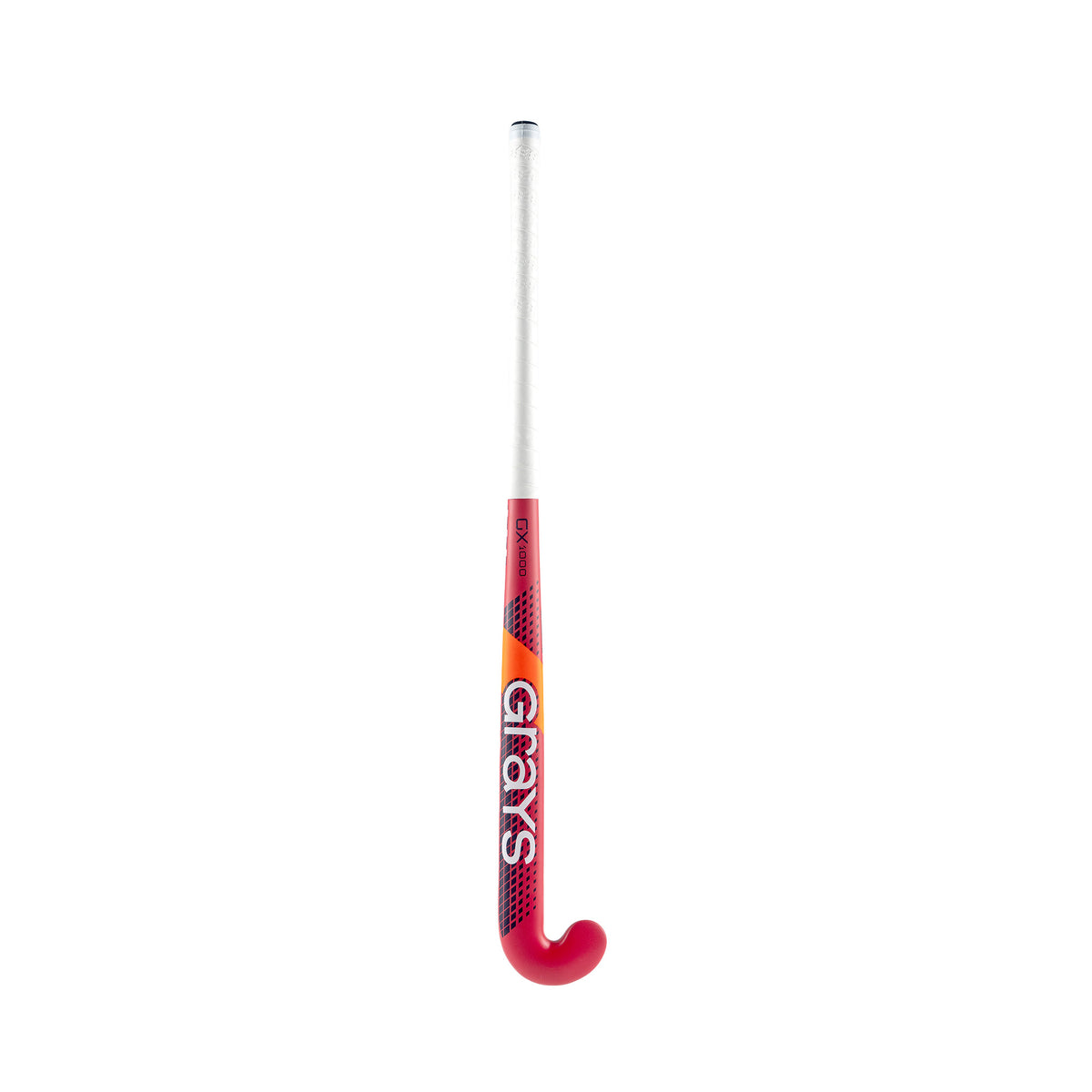 Grays GX1000 Ultrabow Junior Hockey Stick: Red/Navy