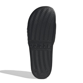 Adidas Adilette Mens Sliders: Core Black/Cloud White