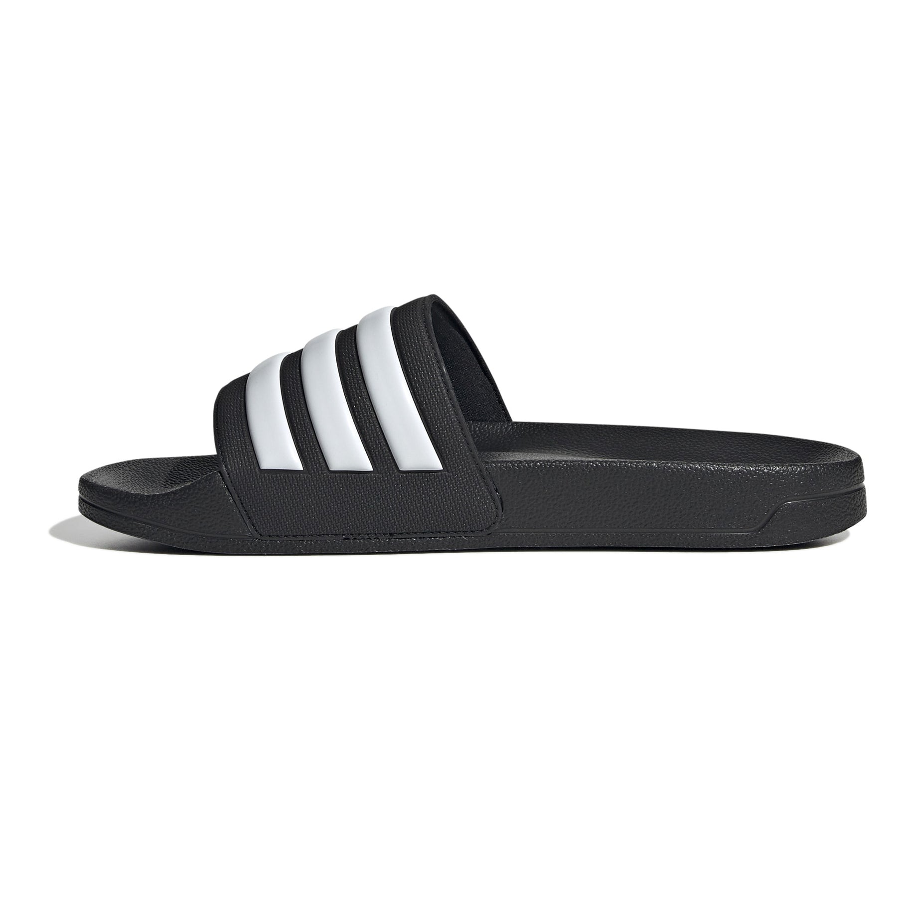 Adidas Adilette Mens Sliders: Core Black/Cloud White