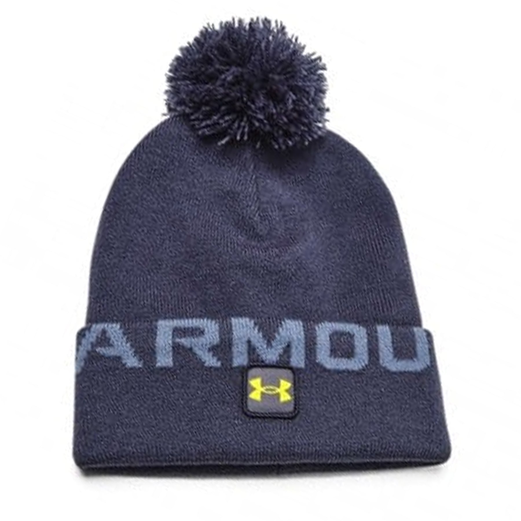 Under Armour Halftime Fleece Pompom Beanie: Blue