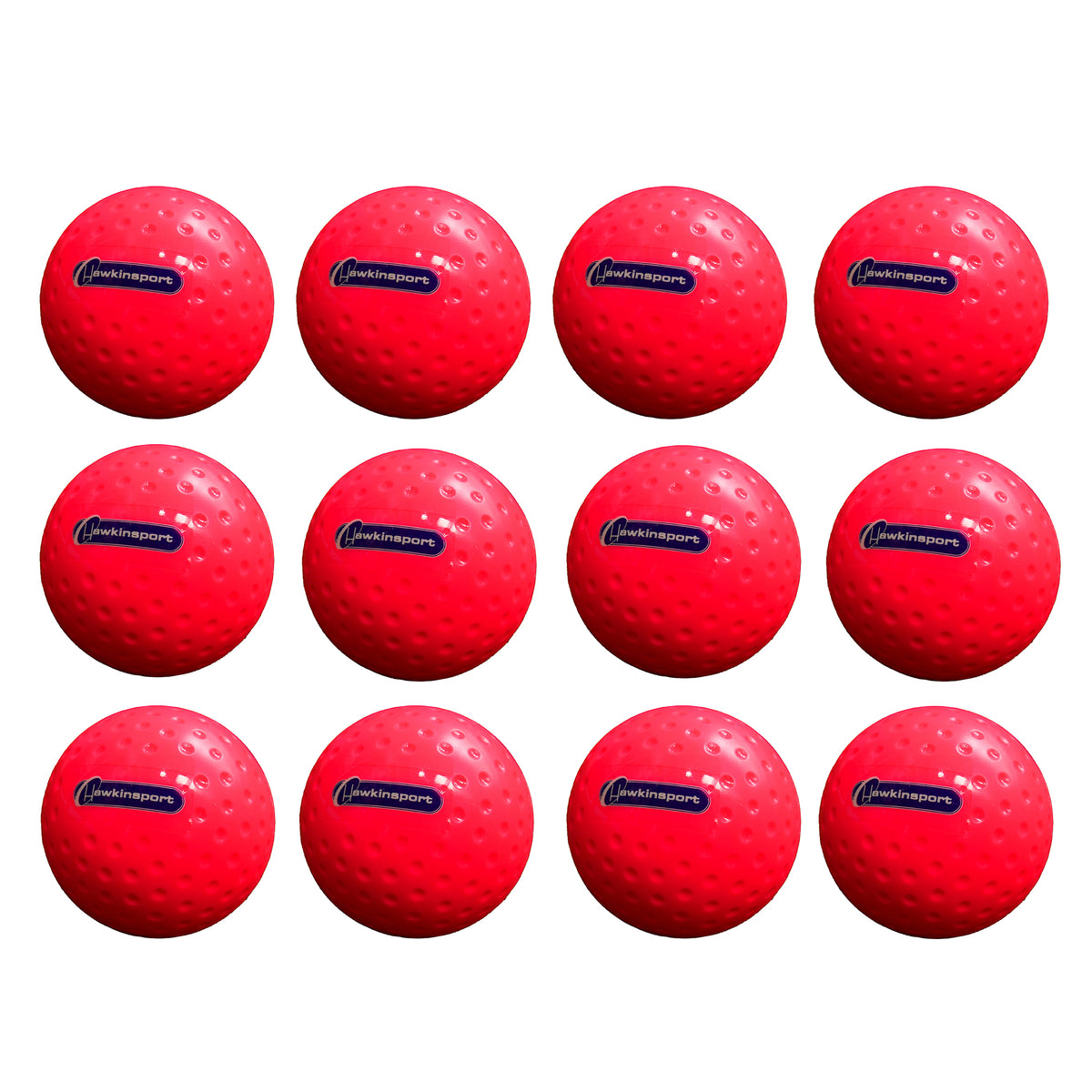 Kookaburra Saturn Dimple Hockey Ball - 12 Pack: Pink