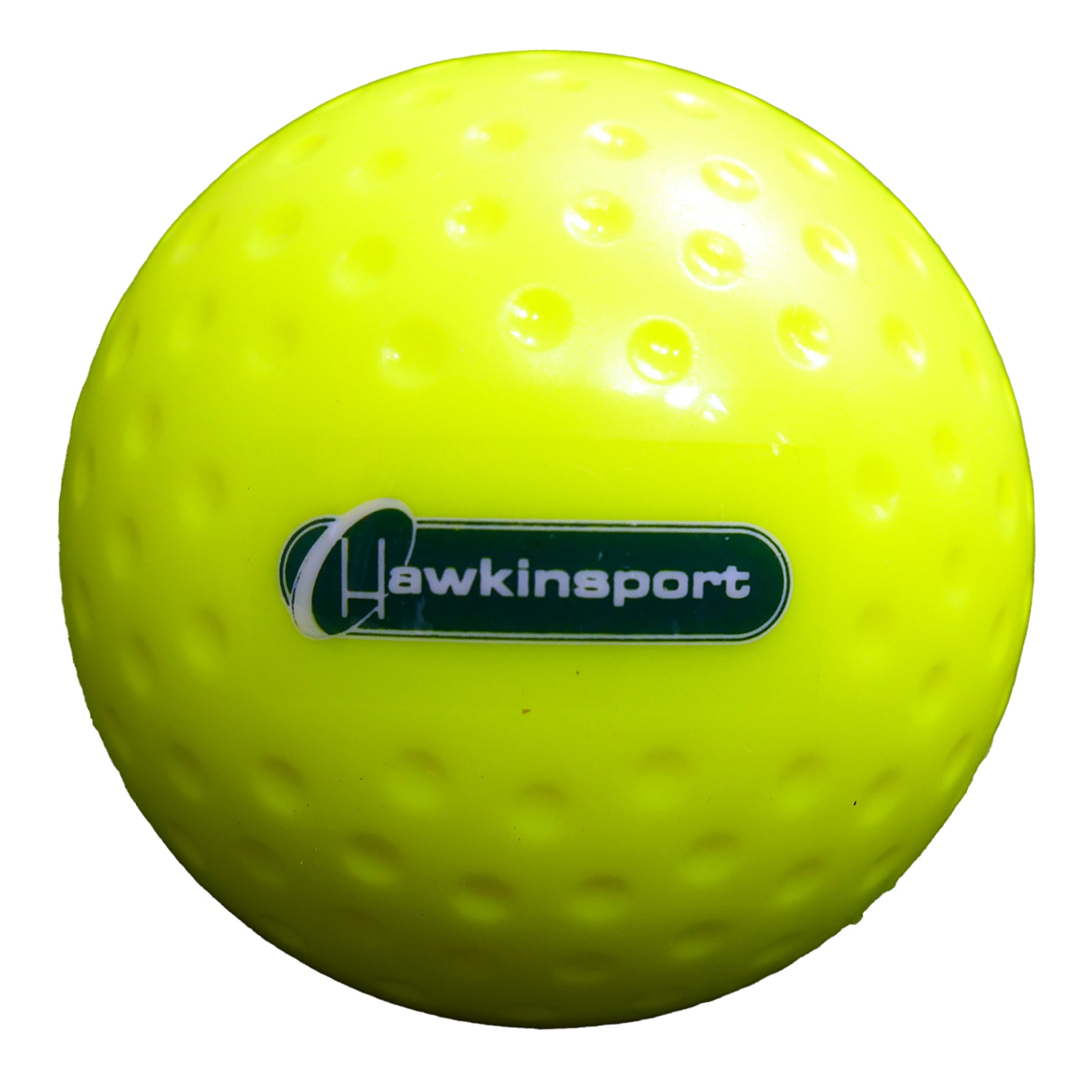 Kookaburra Saturn Dimple Hockey Ball: Yellow