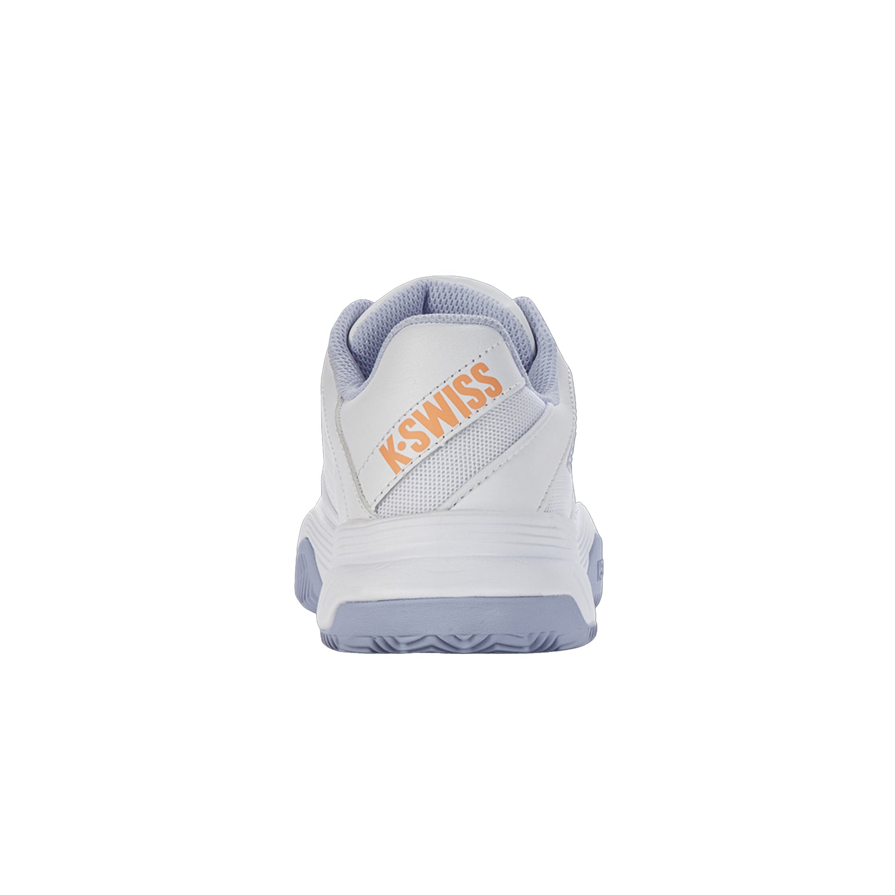 K Swiss Court Express HB Womens Tennis Shoes:White/Heather/Peach Fuzz