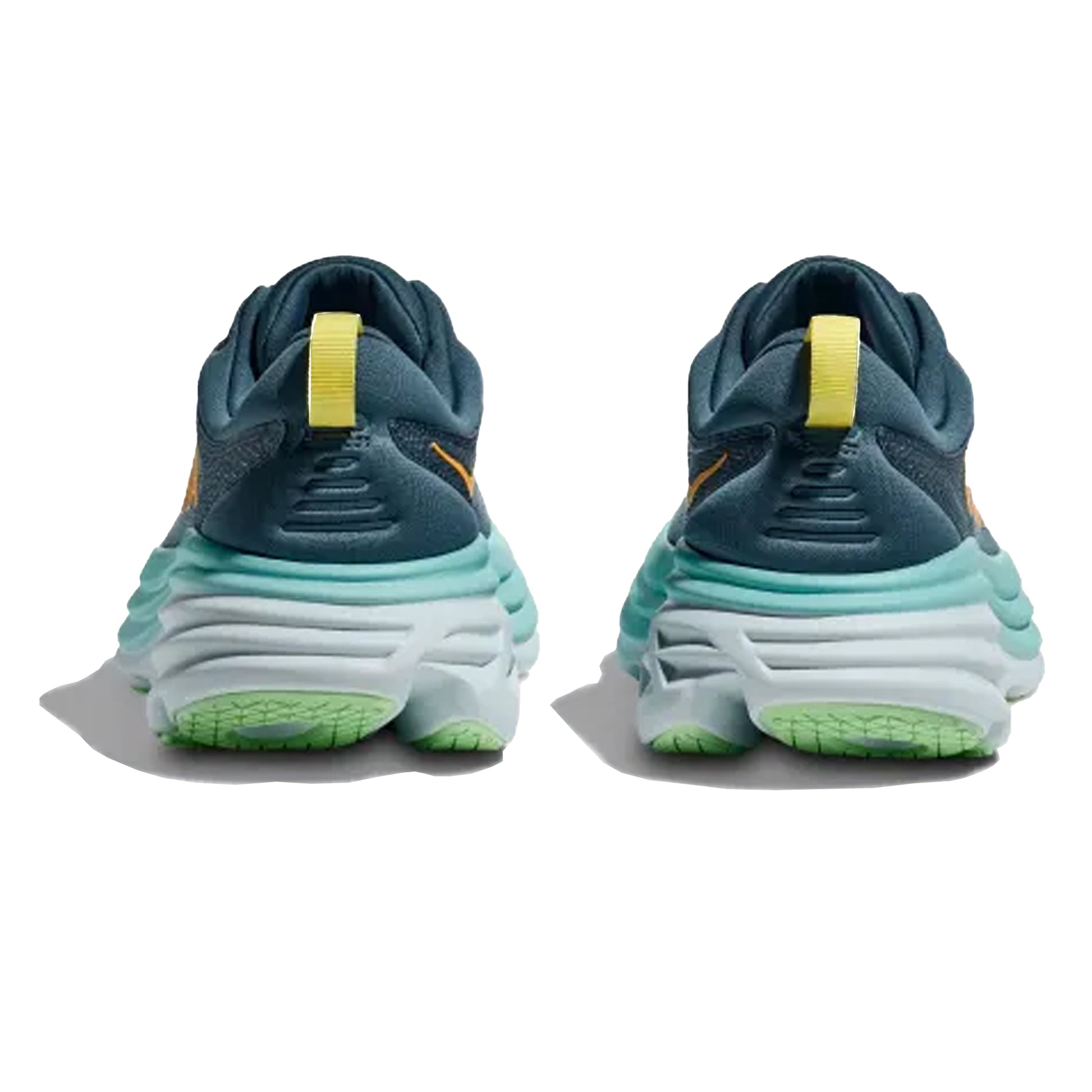 Hoka Bondi 8 Mens Running Shoes: Real Teal/Shadow