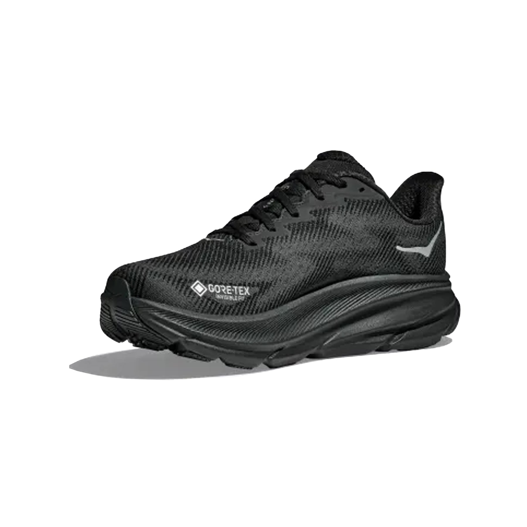Hoka Clifton 9 GTX Womens Running Shoes: Black