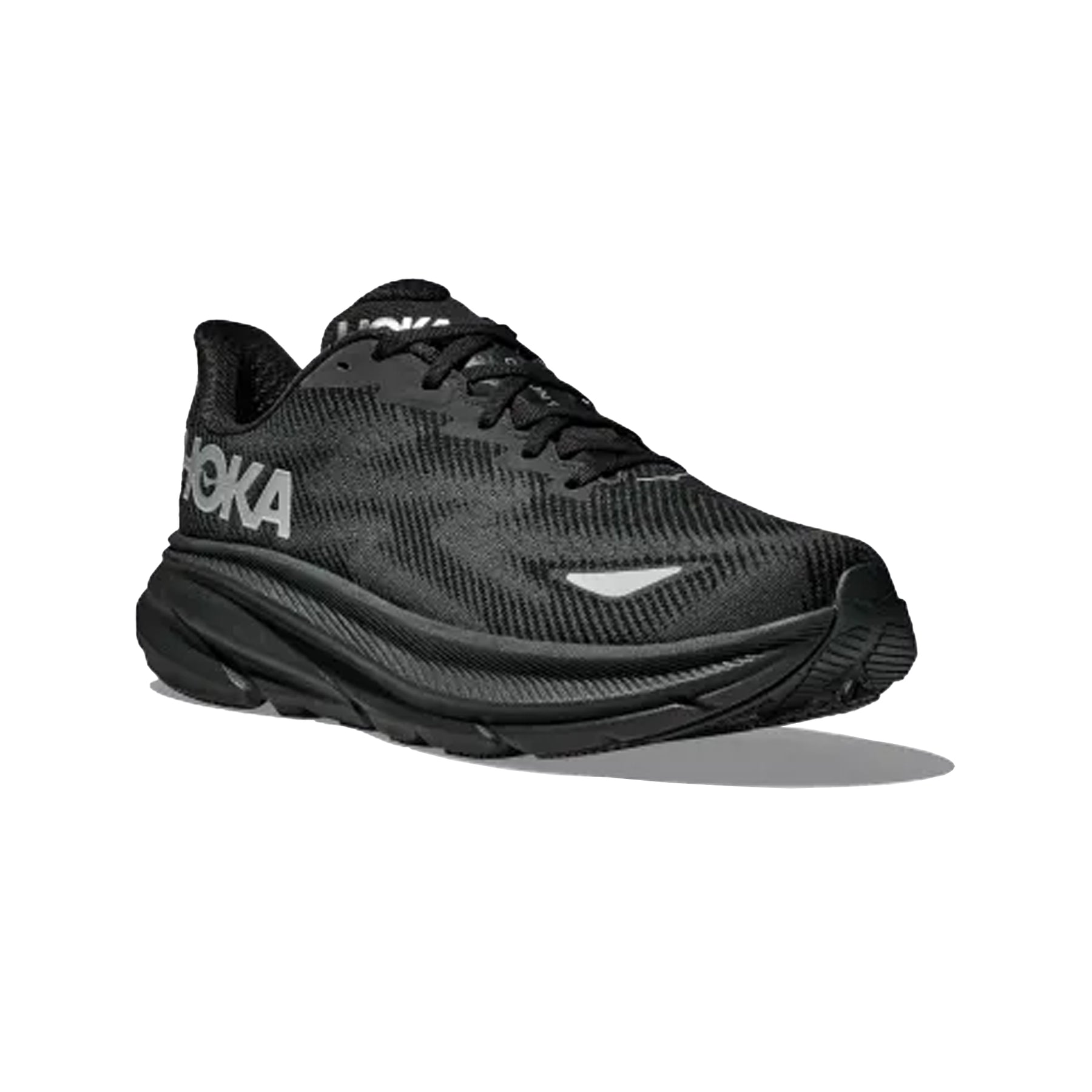 Hoka Clifton 9 GTX Womens Running Shoes: Black