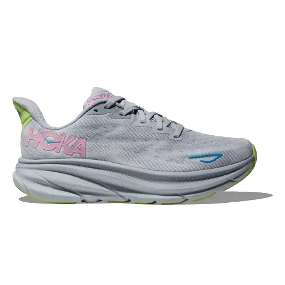 Hoka Clifton 9 Womens Running Shoes: Gull/Sea Ice